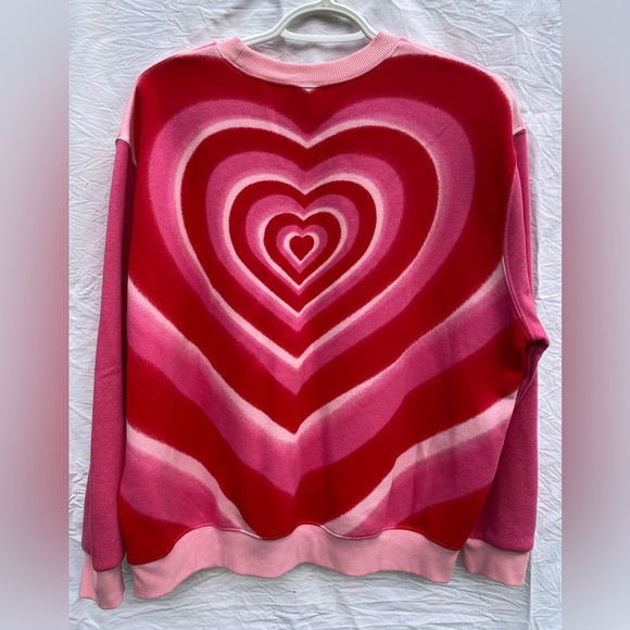 NWOT Wild Fable Hearts Crewneck - Picture 2 of 10